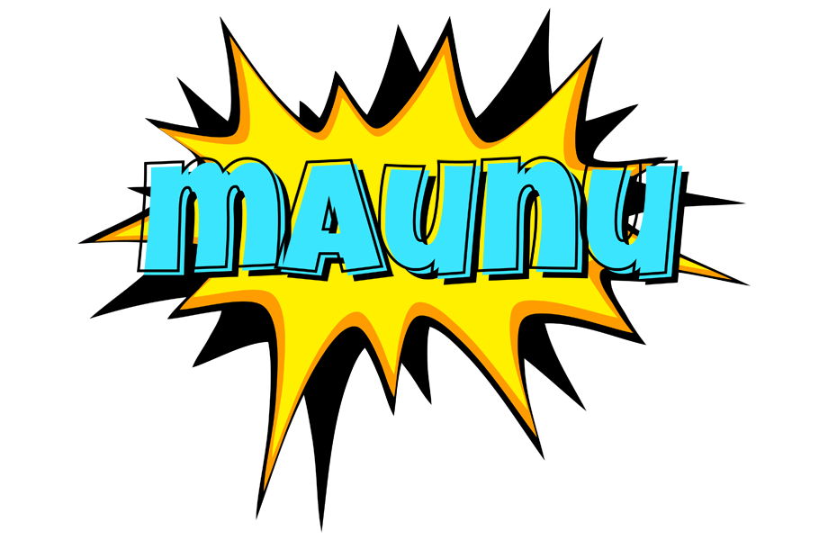 Maunu indycar logo
