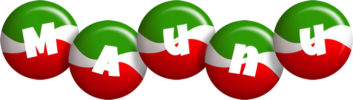 Maunu italy logo