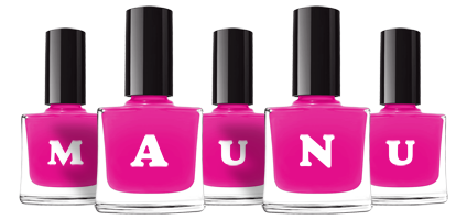 Maunu nails logo