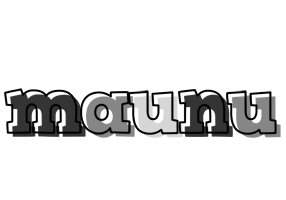 Maunu night logo