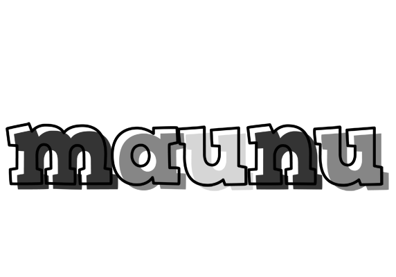 Maunu night logo