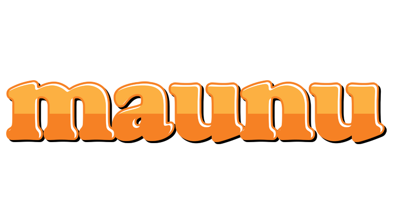 Maunu orange logo