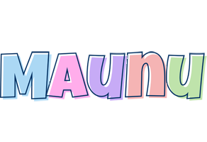 Maunu pastel logo