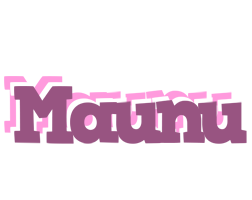 Maunu relaxing logo