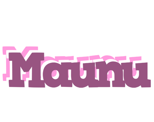 Maunu relaxing logo