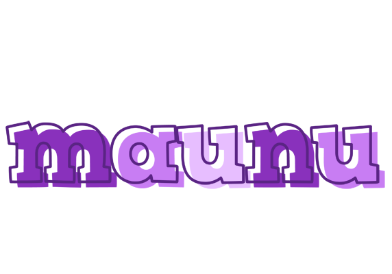 Maunu sensual logo