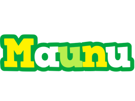 Maunu soccer logo