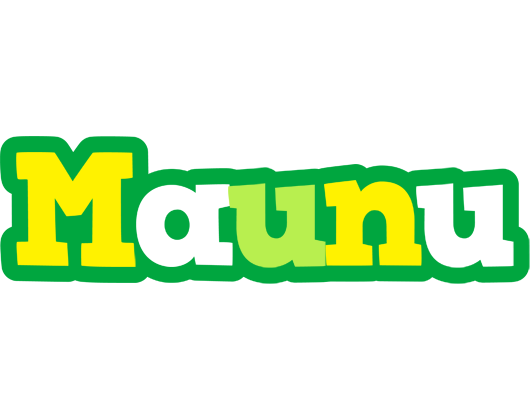 Maunu soccer logo