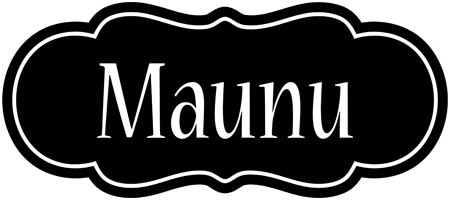 Maunu welcome logo