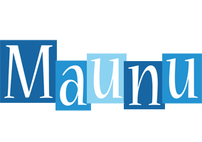 Maunu winter logo
