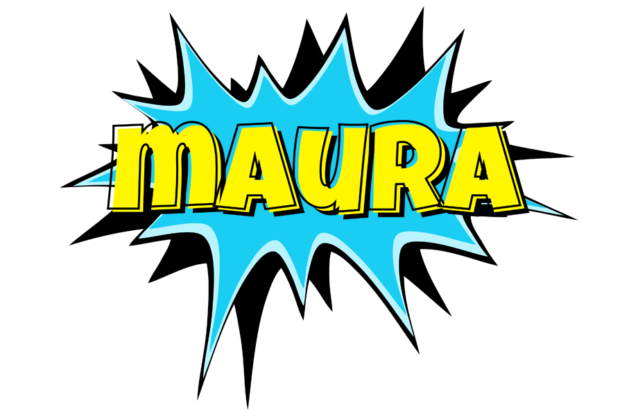 Maura amazing logo