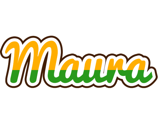 Maura banana logo