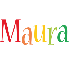 Maura birthday logo