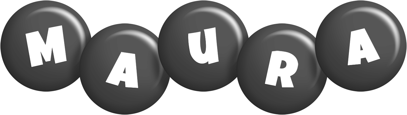 Maura candy-black logo