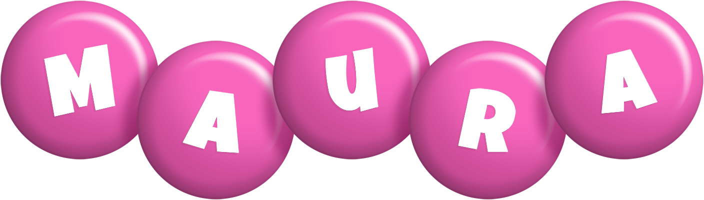 Maura candy-pink logo