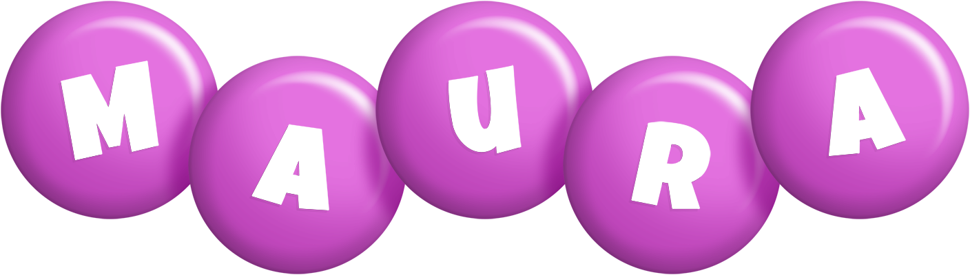 Maura candy-purple logo