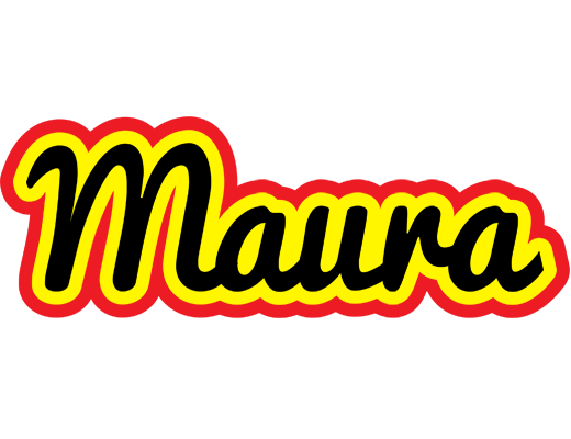 Maura flaming logo
