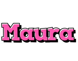 Maura girlish logo