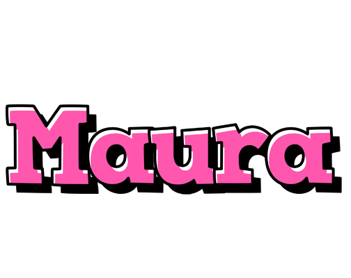 Maura girlish logo