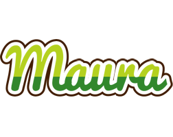 Maura golfing logo