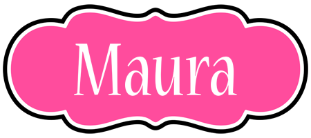 Maura invitation logo