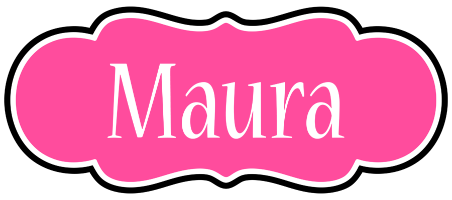 Maura invitation logo