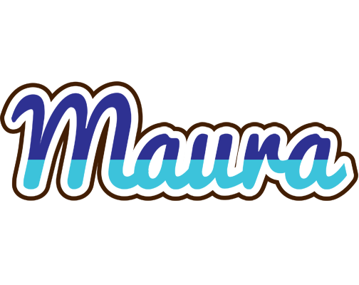 Maura raining logo