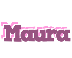 Maura relaxing logo