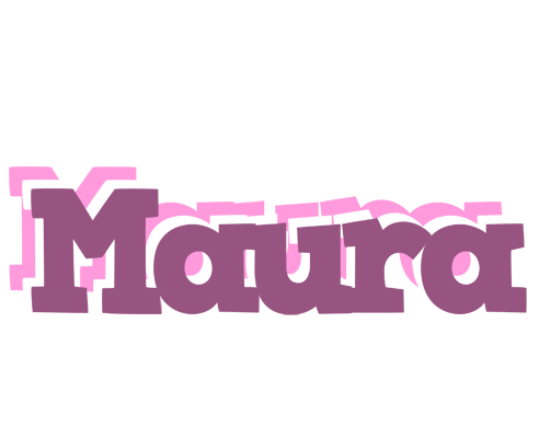 Maura relaxing logo