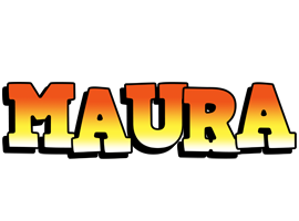 Maura sunset logo