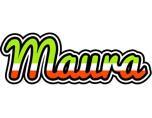 Maura superfun logo