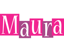 Maura whine logo