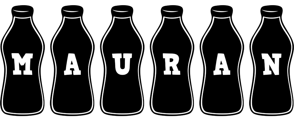 Mauran bottle logo