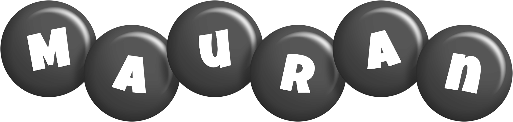 Mauran candy-black logo