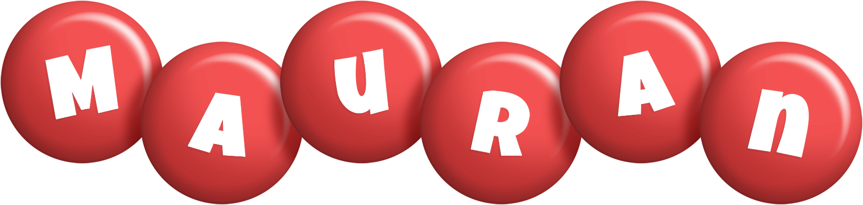 Mauran candy-red logo