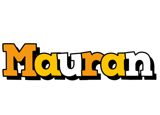 Mauran cartoon logo