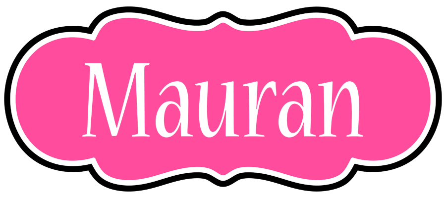 Mauran invitation logo