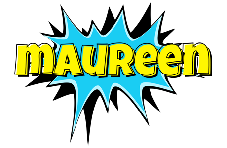 Maureen amazing logo