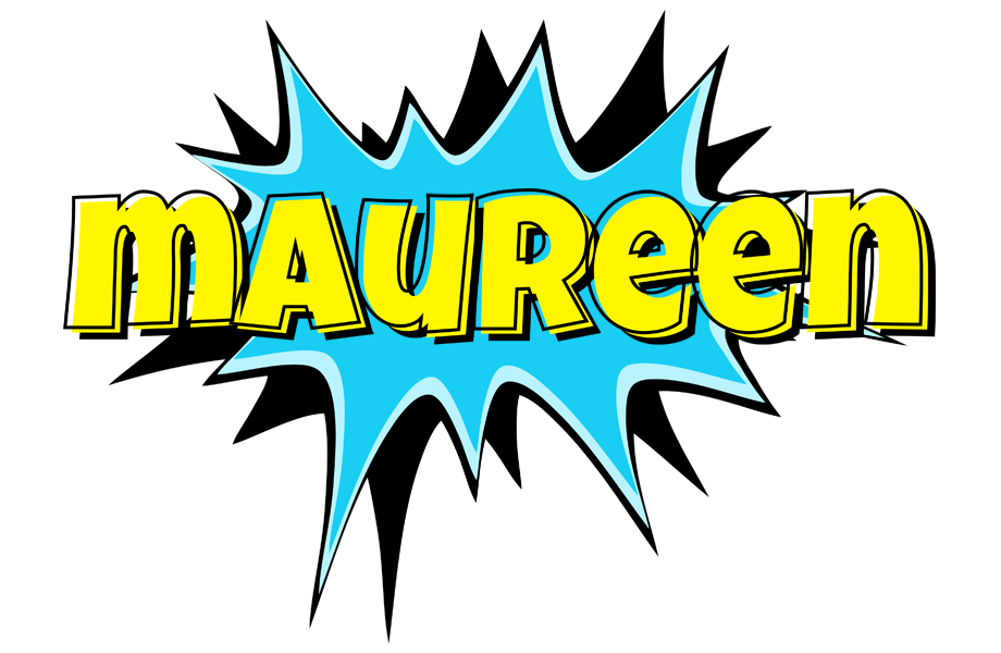 Maureen amazing logo