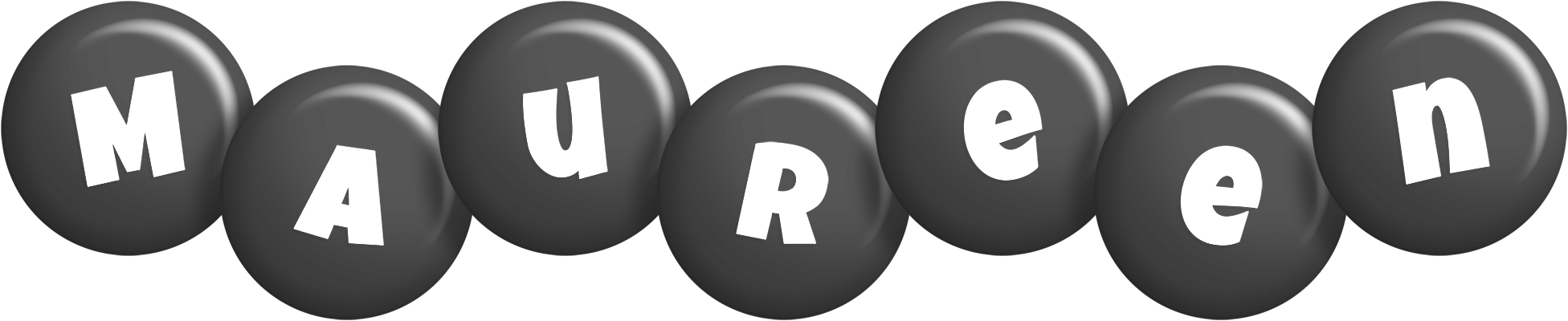 Maureen candy-black logo