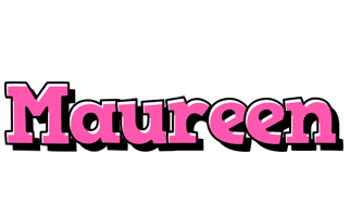 Maureen girlish logo