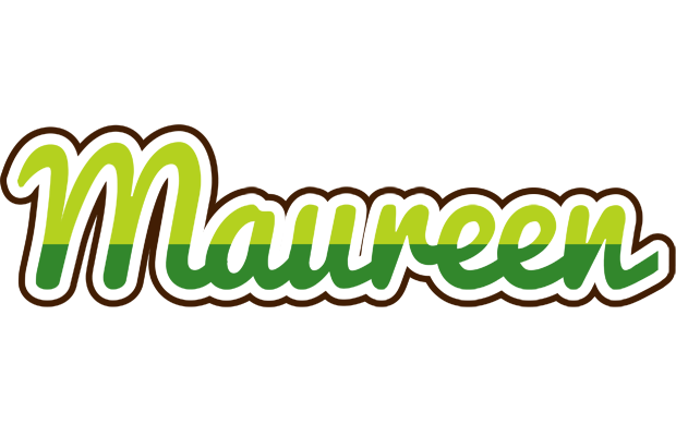 Maureen golfing logo