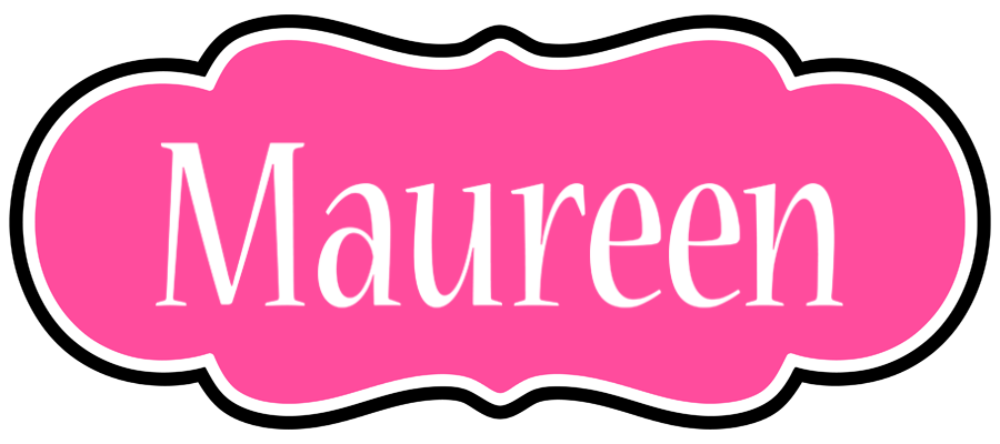 Maureen invitation logo