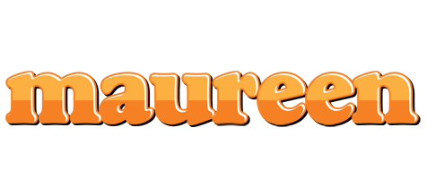 Maureen orange logo