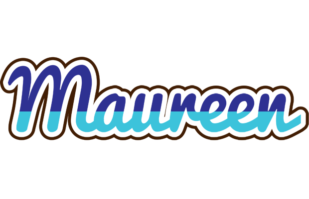Maureen raining logo
