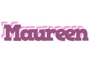 Maureen relaxing logo