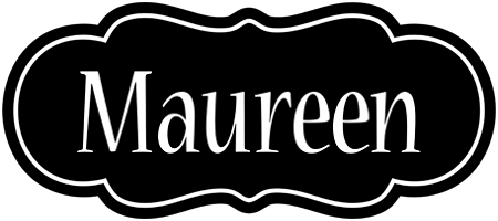 Maureen welcome logo