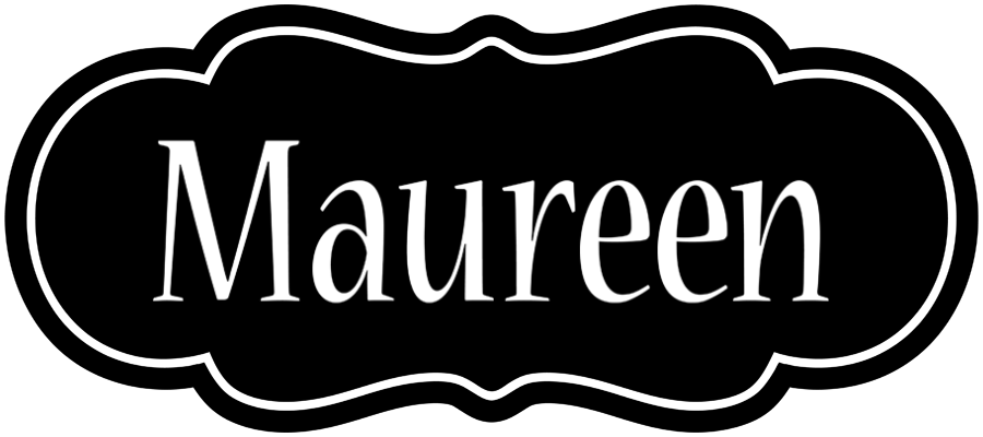 Maureen welcome logo