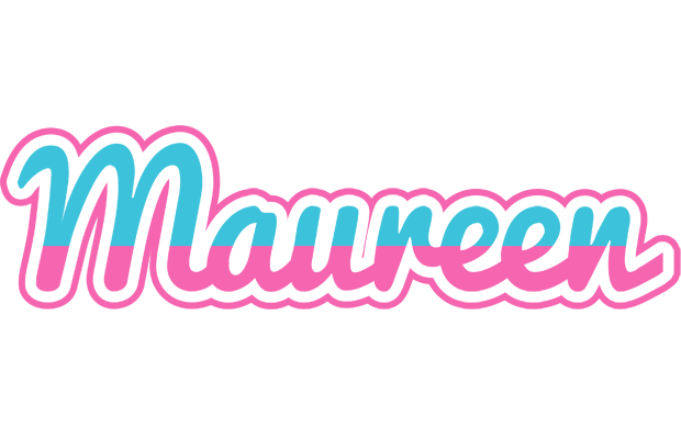 Maureen woman logo