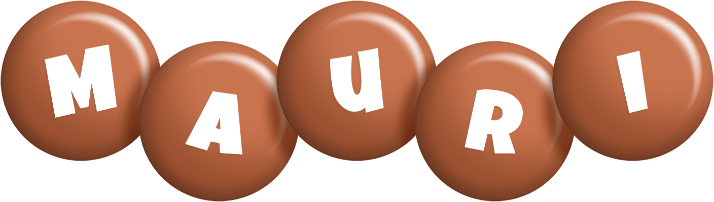 Mauri candy-brown logo